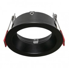 Σποτ Στρογγυλό Χωνευτό Βαθύ Σταθερό Αλουμινίου Μαύρο 21-4901